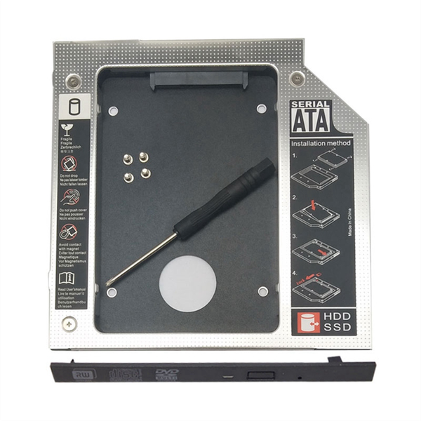 9 0Mm Sata Second Hard Drive Ssd Hard Drive Ultra Slim Optical Bay