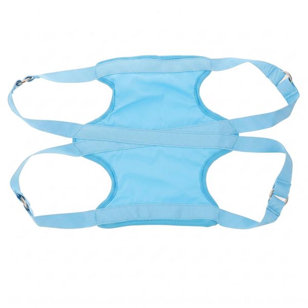 Pet Grooming Hammock Harness for Dogs and Cats Blue