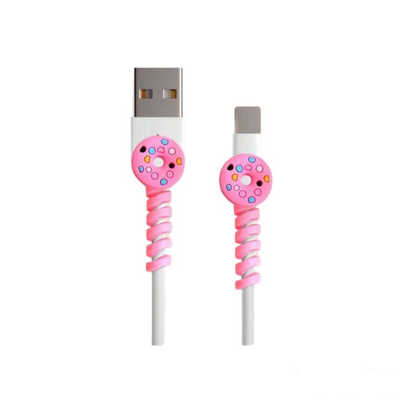 2pcs Donut Charger Cord Protector