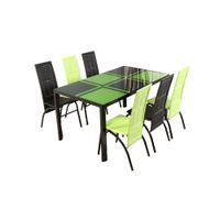 Homie 7 Piece Dining Set: A148-6