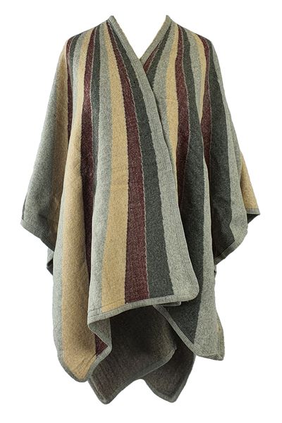UB Creative Knit Shawl Poncho