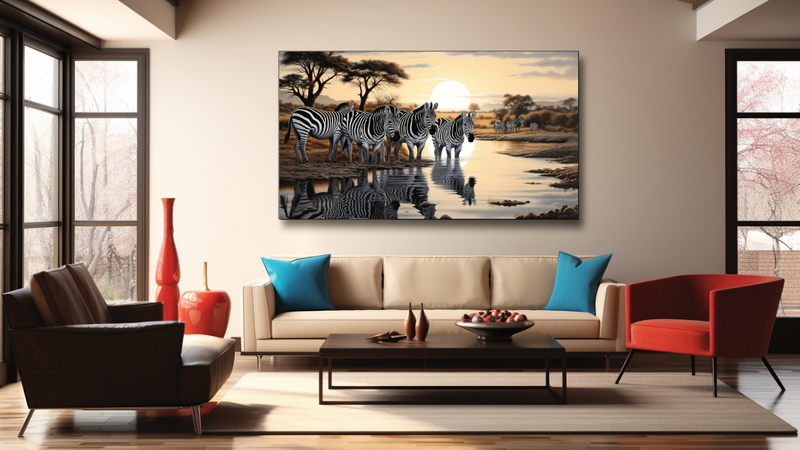 Canvas Wall Art - Svanna Serenade Abstract - HD0225