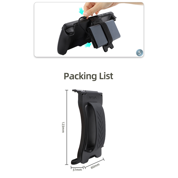 Hifylux Game Console Docking Stands for Steam Game Charger Dock