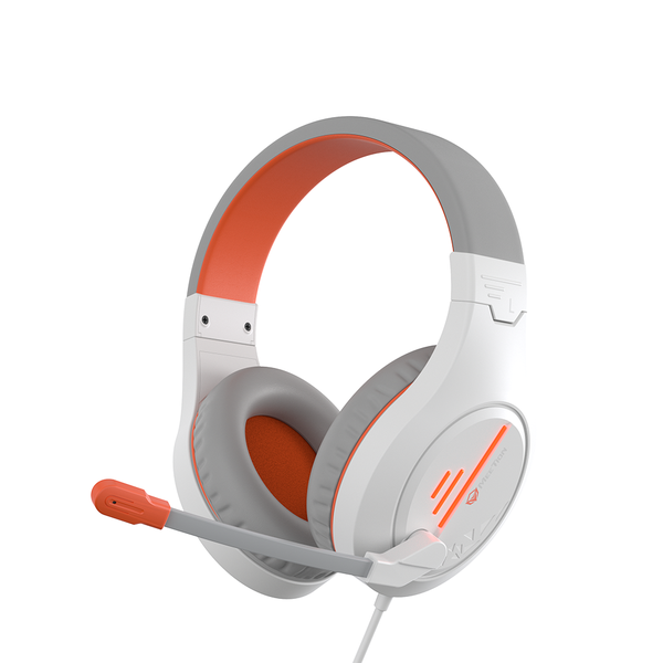 MEETION HP021-Stereo Gaming Headset - Orange White