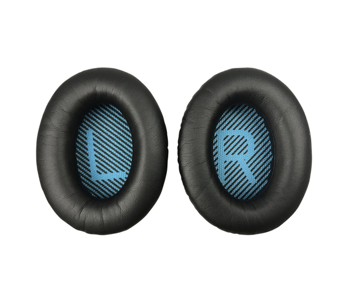 Black Replacement Ear Pads Cushions Compatible with Bose Quietcomfort