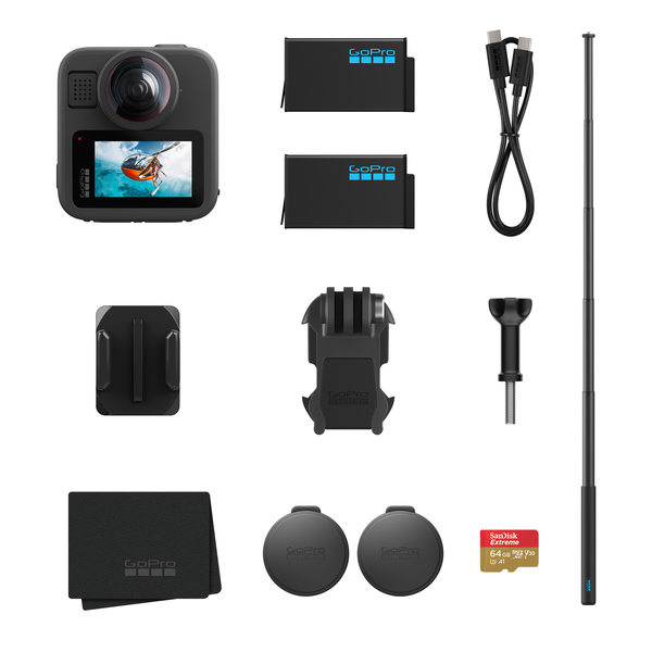 GoPro MAX2 + Accessories Bundle