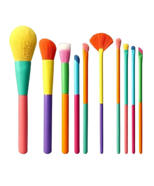 Dream-Of-Colour Teen Girls First Make-Up Brushes Set