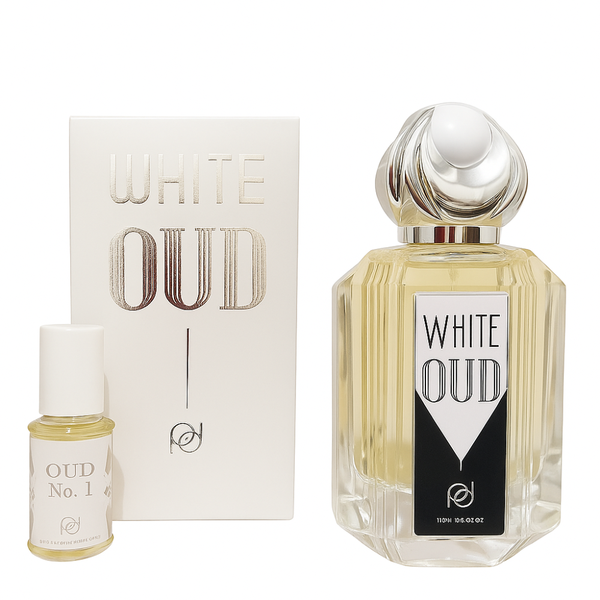 White Oud 100 ml &amp; Oud No.1 Perfume Oil - Long Lasting Fragrance (30ml)