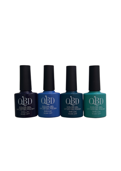 UV/LED Gel Nail Polish Blue Kit