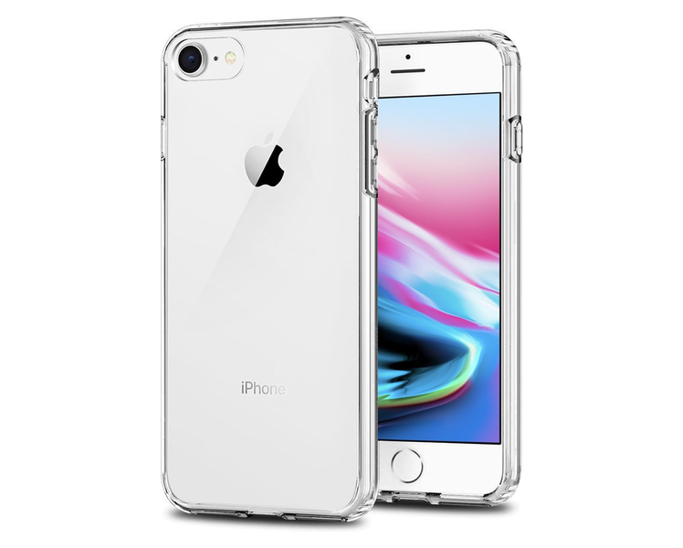 Clear Case Slim TPU Shockproof Cover Compatible with iPhone 7 / iPhone 8