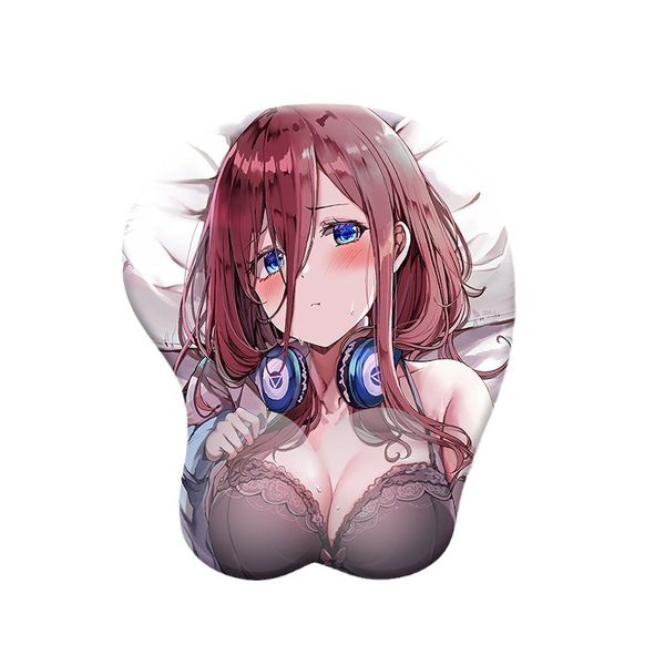 3D Silicone Mouse Pad For The Quintessential Anime Mat Support Wrist Rest