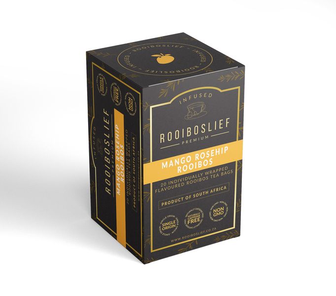 Rooiboslief Premium Infused Rooibos - Mango Rosehip