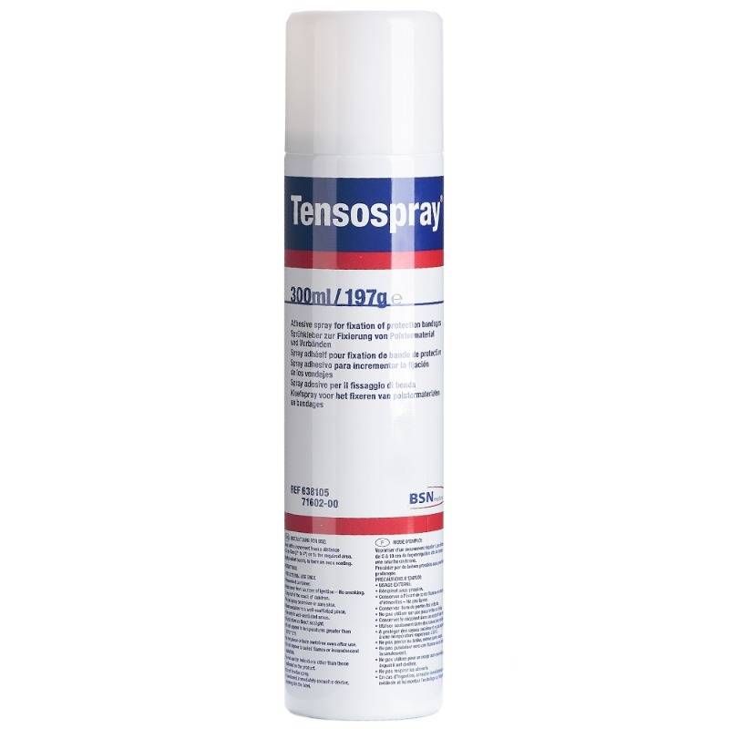Tensospray 300ml Adhesive Spray. Skin Protection for Fixation of