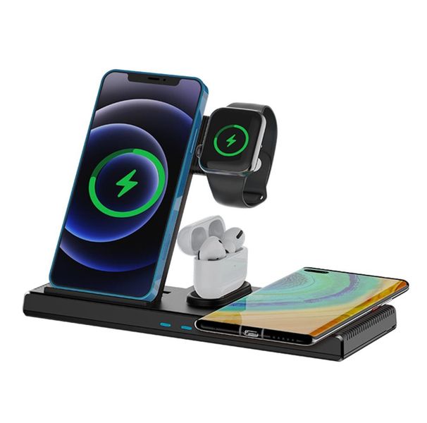 Yesido DS13 18W 4 in 1 Foldable Desktop Wireless Charging Stand