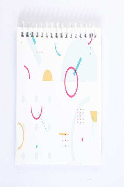 A5 Spiral Notebook-60 Sheets With Horizontal Line-10 x Notebooks