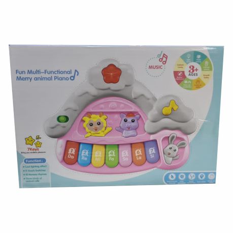 Piano Animal Sounds - 7 keys - light up - Baby activity Toy | Buy Online in  South Africa 