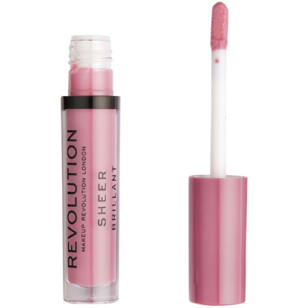 Revolution Sheer Brilliant Lip Lipgloss 143 Violet 3ml