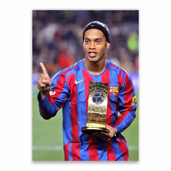 Ronaldinho Award Winner Poster - A1