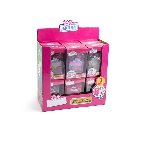 Barbie Extra Mini Suitcase Jewellery Surprise 3 Assorted-Blindbox