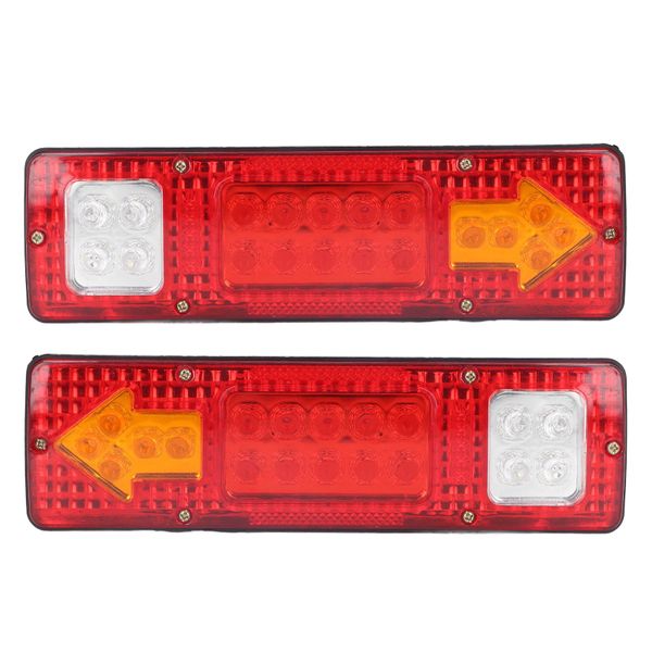 2pcs 12V High Brightness LED Taillights Turn Signal Lamp
