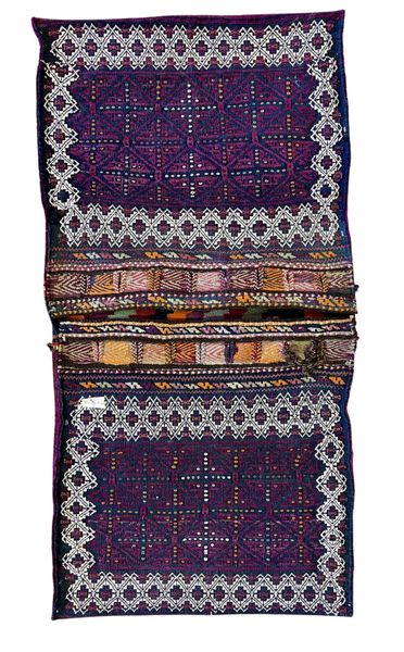 Flying Persian Carpets-Authentic Antique Persian Camel Bag- Hand knotted