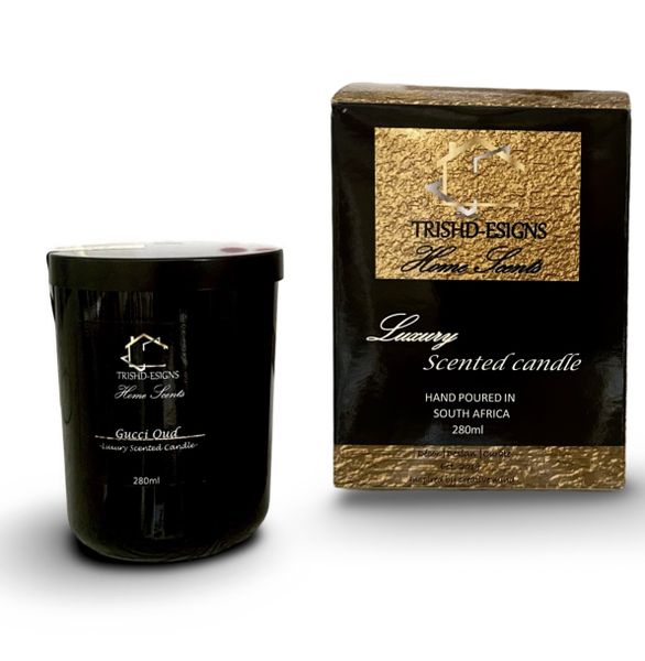 TRISHD-ESIGNS -Luxury Scented Candle-Gucci Oud