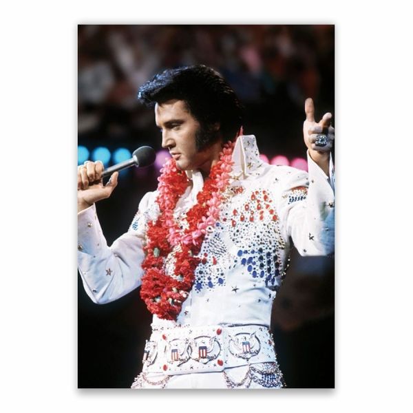 Elvis On Stage Poster - A1