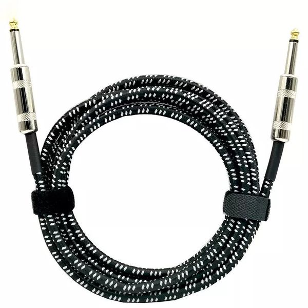 Jack to Jack 1/4 Professional Woven instrument cable 3m