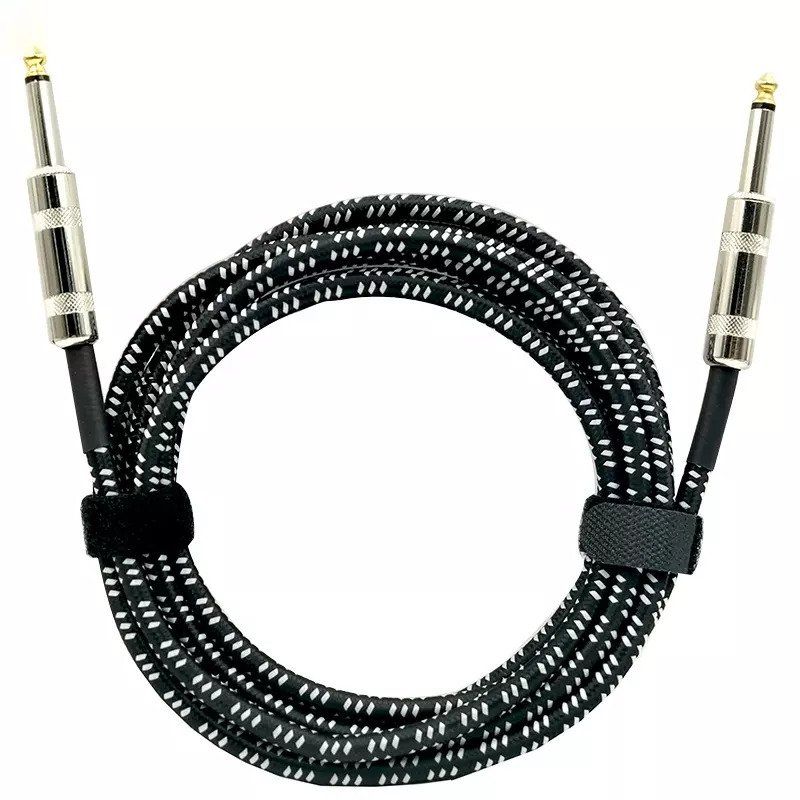 Jack to Jack 1/4 Professional Woven instrument cable 3m