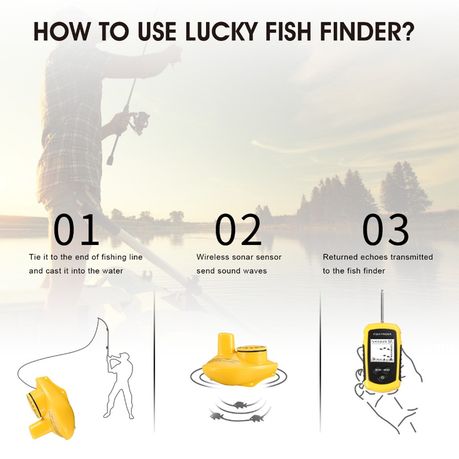 Killer Deals Fishing LCD Display & Alarm Sensor Handheld Sonar