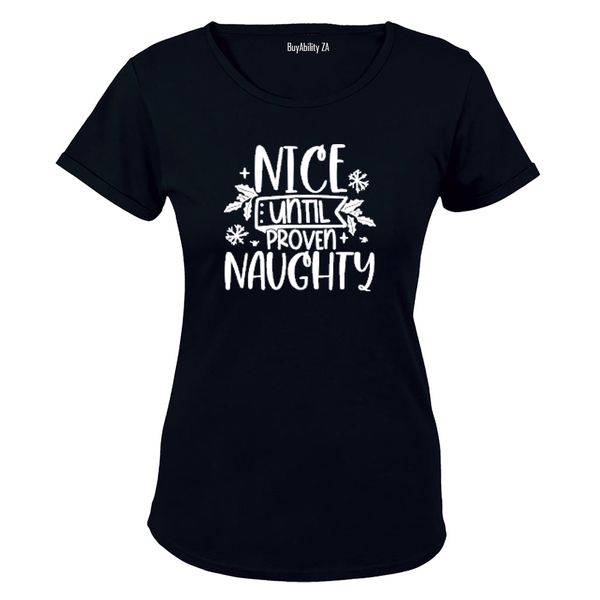 Nice Until - Christmas - Ladies - T-Shirt