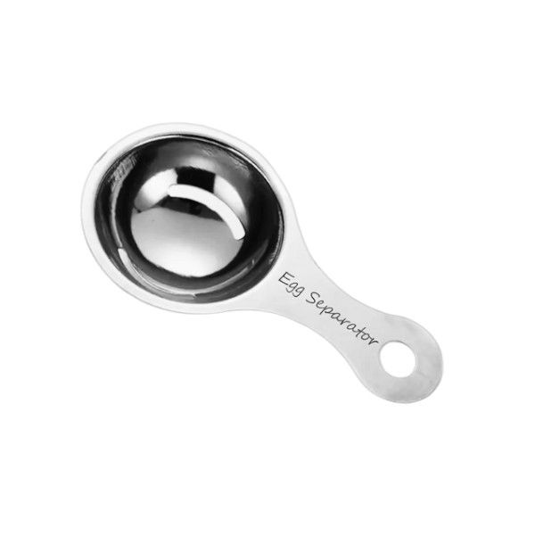 Stainless Steel Egg Yolk &amp; Egg White Separator - Silver