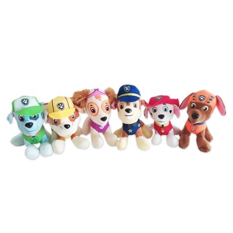 Chase paw patrol soft hot sale toy