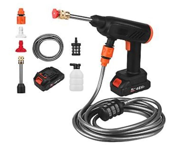 Rechargeable High-pressure Water Car Wash Gun- RF-40