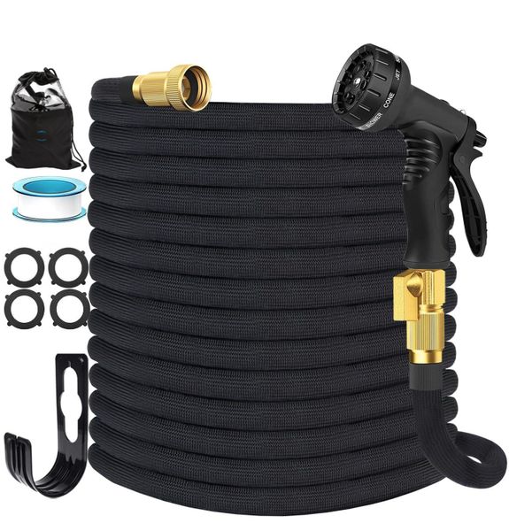 ElecTrek Garden Hose Expandable 100 ft, Lightweight Flexible Water Hose