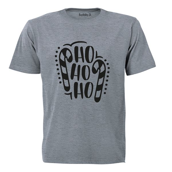 Ho Ho - Christmas Candy Cane - Kids T-Shirt