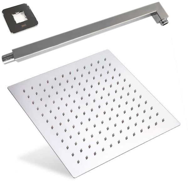 BAO Luxus Shower Arm &amp; Shower Head Rose - Chrome