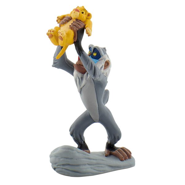 Bullyland Rafiki with Baby Simba - 9.8cm Tall