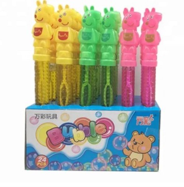 Cartoon Animal Shape Bubble Water Soap Bubble Maker Toy 24-Piece