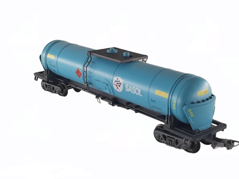 South African Model Railway : Sasol Petrol Tanker Model Train