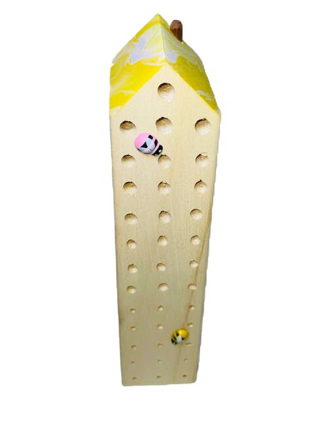 Bee Hotel 20cm - Yellow