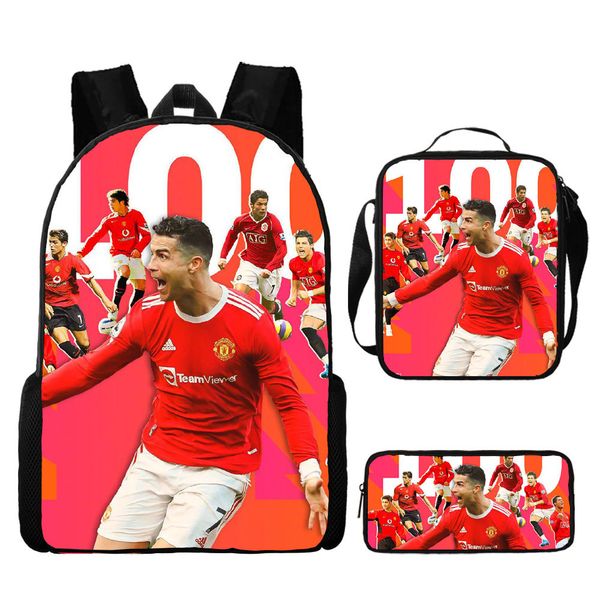 Kids Backpack Set - School Bag, Lunch Box, Pencil Case Spider Man - 3 Piece