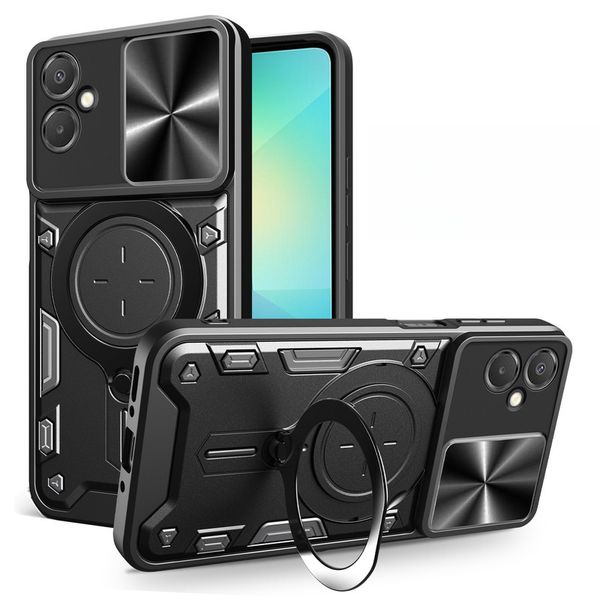 VIrelle Shockproof Protective case with Slide Camera Cover Compatible with Iphone 15 pro max