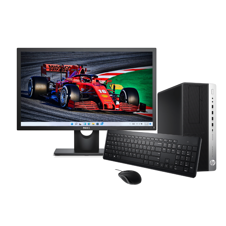 Certified Pre-Owned HP ProDesk 600 G4 MT- Intel Core i5 8th Gen
