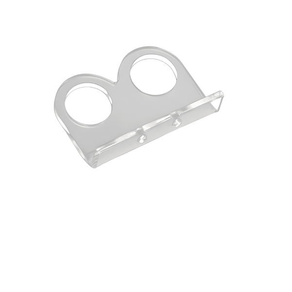 HKD HC-SR04 Ultrasonic Sensor Mounting Bracket Clear Acrylic Durable