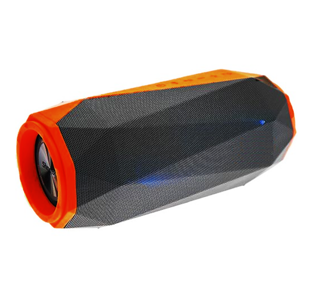 Wish High Performance Shockproof Portable Bluetooth Speaker - Red