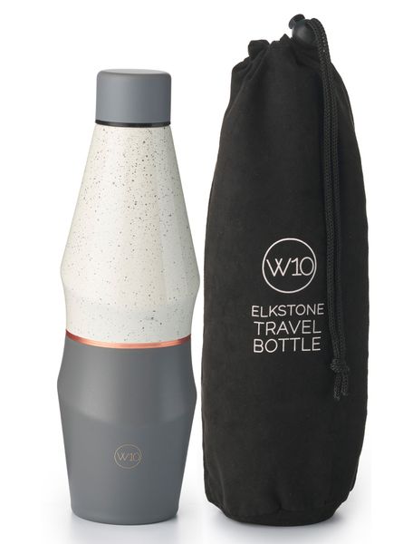 W10 London Stainless Steel Angled Shape Vacuum Insulated Flask - ELKSTONE