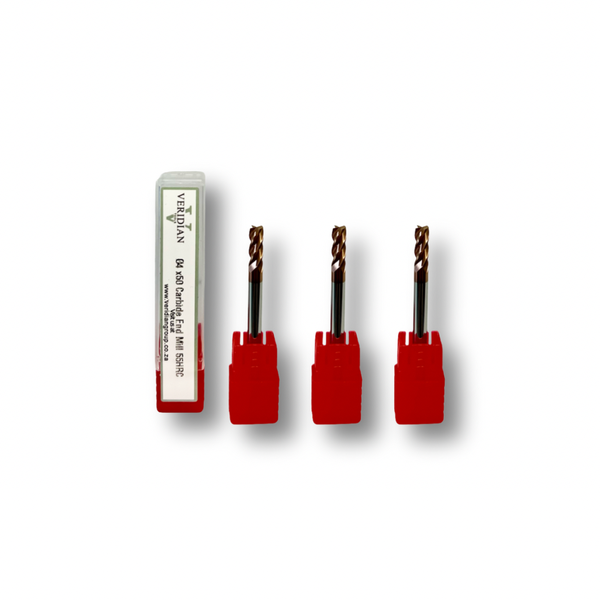 4MM Carbide End Mill 3 Pack