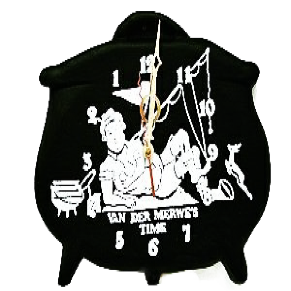 Van Der Merwe Potjie Clock - (Time runs in opposite direction)