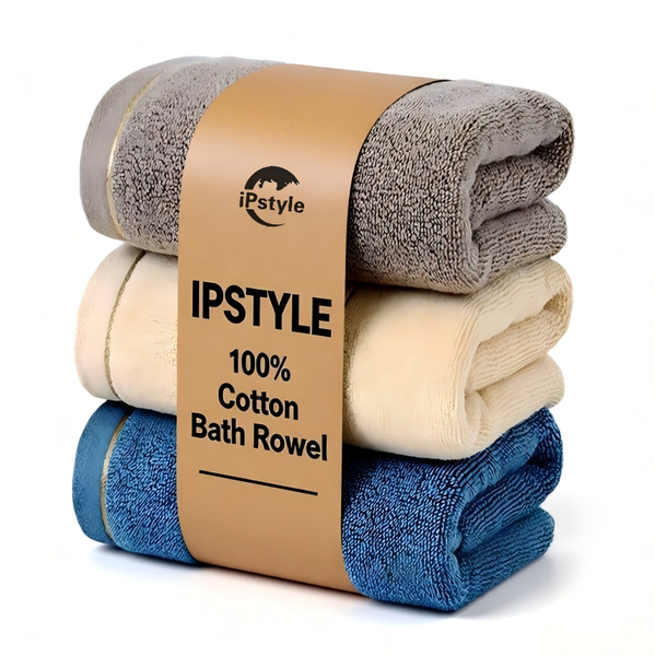 Various Colors Plush Cotton Towel Set Perfect For Both Adults Young People